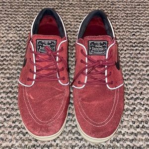 Nike Red skateboarding sneakers